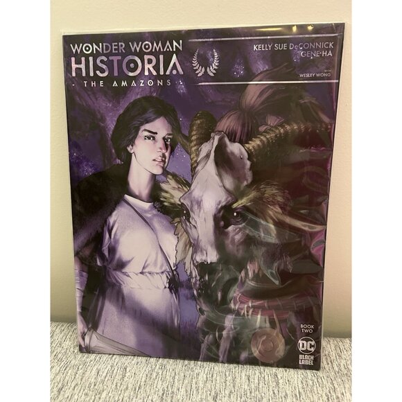 Wonder Woman Historia Other - Wonder Woman Historia The Amazons DC Comic Black Label Glossy Oversized Rare #2